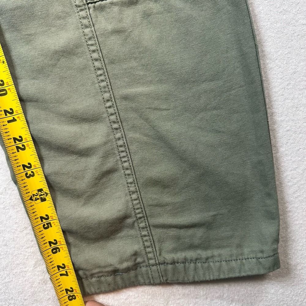 Aeropostale Cargo Pants Women XS Sage Green Utility Elastic Waist Pants - Picture 6 of 11